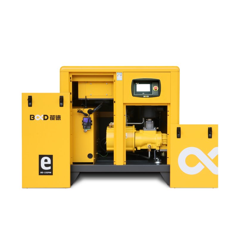 Two Stage Pm Vfd Screw Air Compressor 37kw 55KW 75KW 90KW 110KW 132 160KW China Manufacturer Wholesale Good Air Compressor