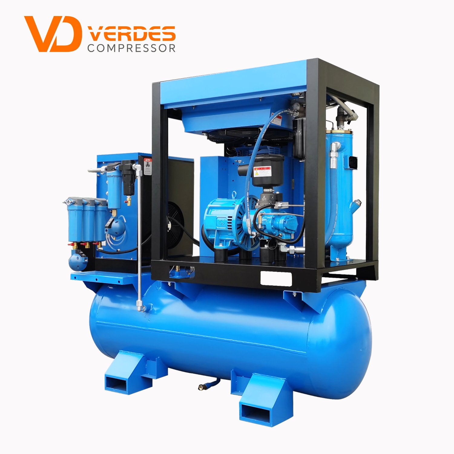15 bar 16 bar High Pressure air Compressor 250 Liters Rotary Screw air Compressor 7.5kw to 37kw Laser Machine air Compressor
