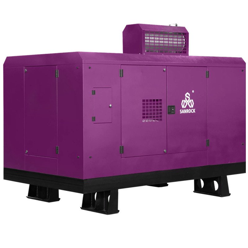 Screw Air Compressor Mining Direct Driven Screw Air Compressor Machine Diesel Air Compressor