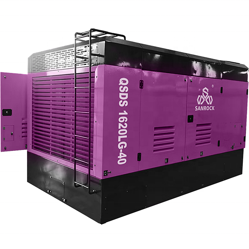 Screw Air Compressor Mining Direct Driven Screw Air Compressor Machine Diesel Air Compressor
