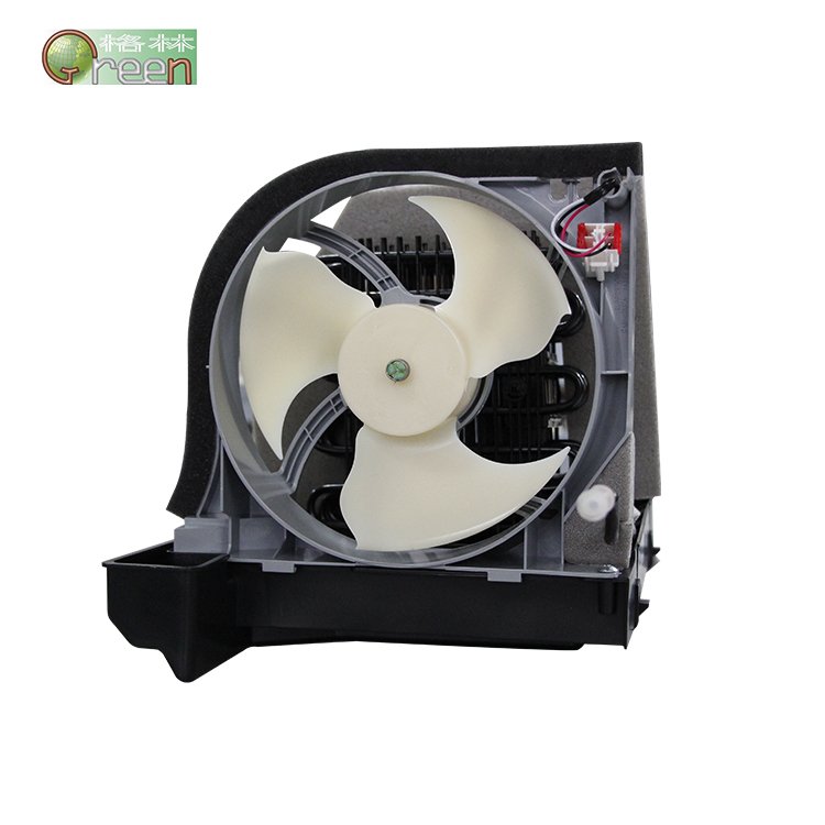 Electric Refrigerator Parts Tube Is Tube Heat Exchangers Air Cooled Refrigerator Condenser Made of Copper Green STS CN;JIA