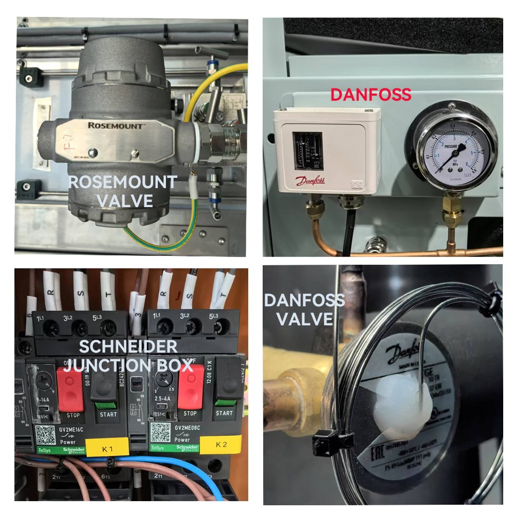 Water Cooled Packaged Unit HVAC Factory Central air Conditioner System Chiller Water Packaged Unit for Offshore