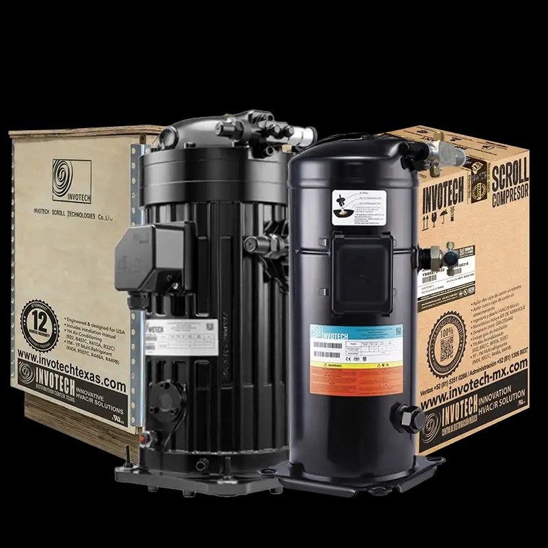 Invotech Scroll Compressor ZB88KQE R404 Medium Temp 12HP YM102E1G-100 Air-cooled Condensing Units Use R22 for Cold Room 2~25HP