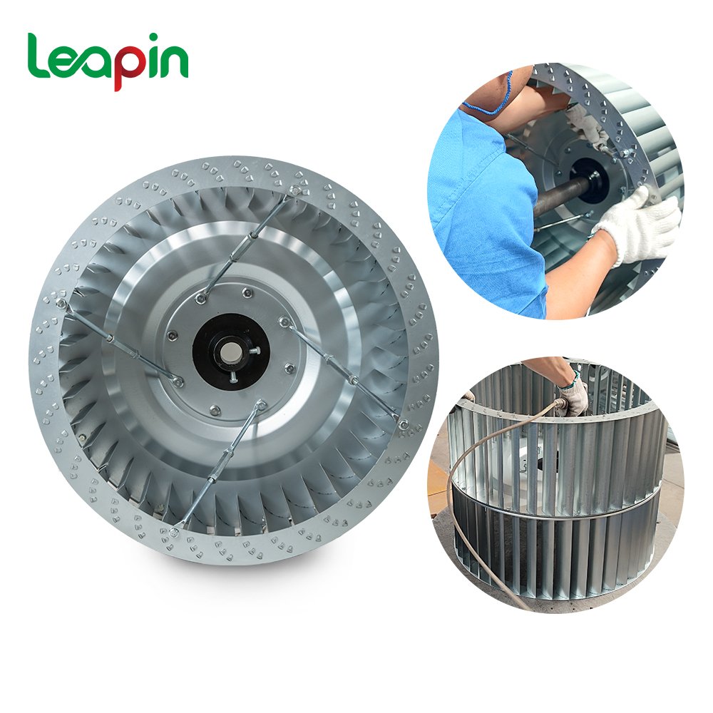 Leapin DC-280 Free Drawing Design Forward Curved Blower Impeller Centrifugal Fan Blade for Sale