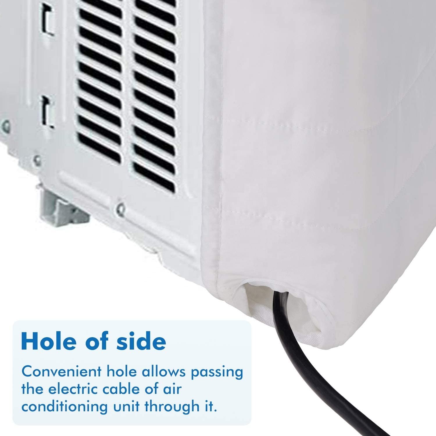 Double Insulation Indoor Air Conditioner Cover AC Cover for Inside Window Unit