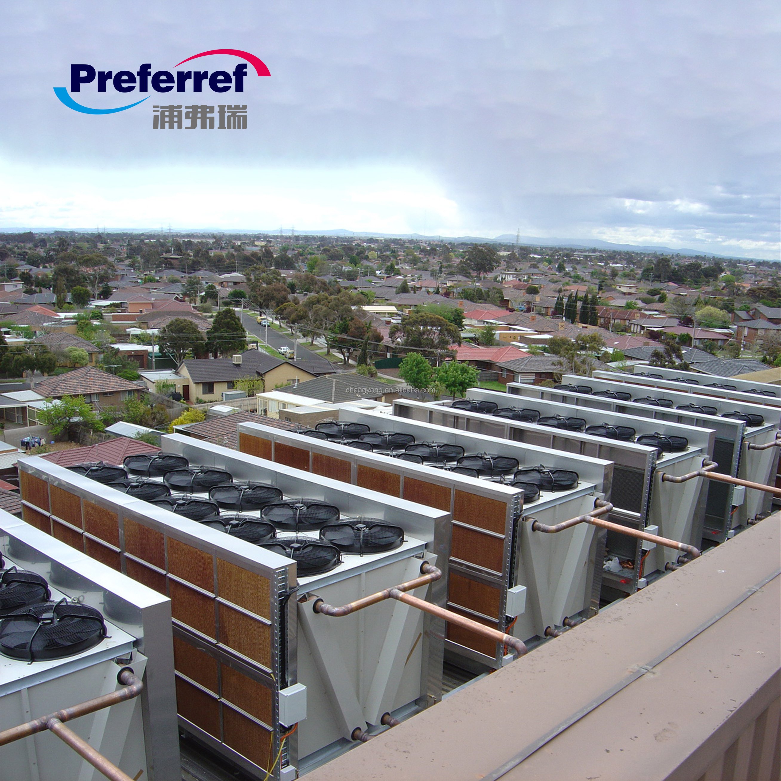 2025 Top Product air Cooled Condenser Fin Tube Dry Cooler Adiabatic Cooler for Chemical Plant