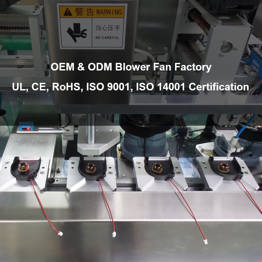 DC Air Blower Fan Manufacturer 50x50x10 mm 5V 12V 24V Galvanized Steel Case Japanese Lubricating Oil Air Blower Fan