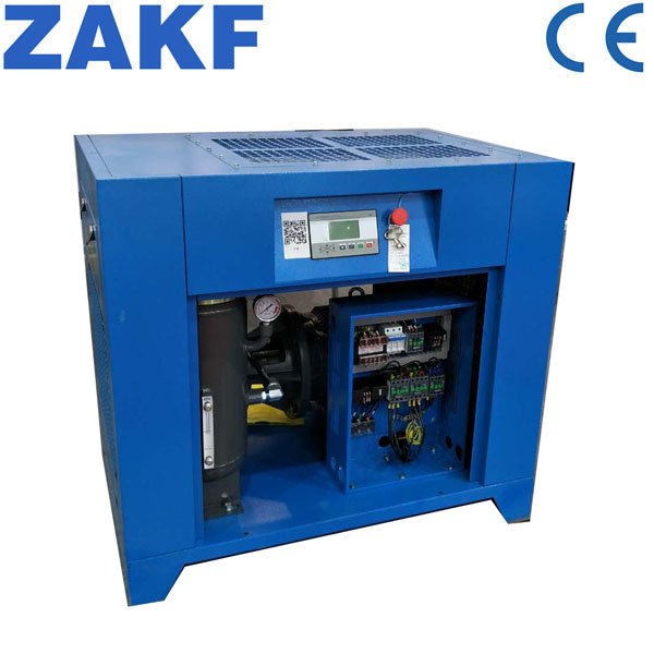 ZAKF 11kw 15hp 380v415v220v 8bar 10bar Fix Speed air Compressor Screw Air Compressor