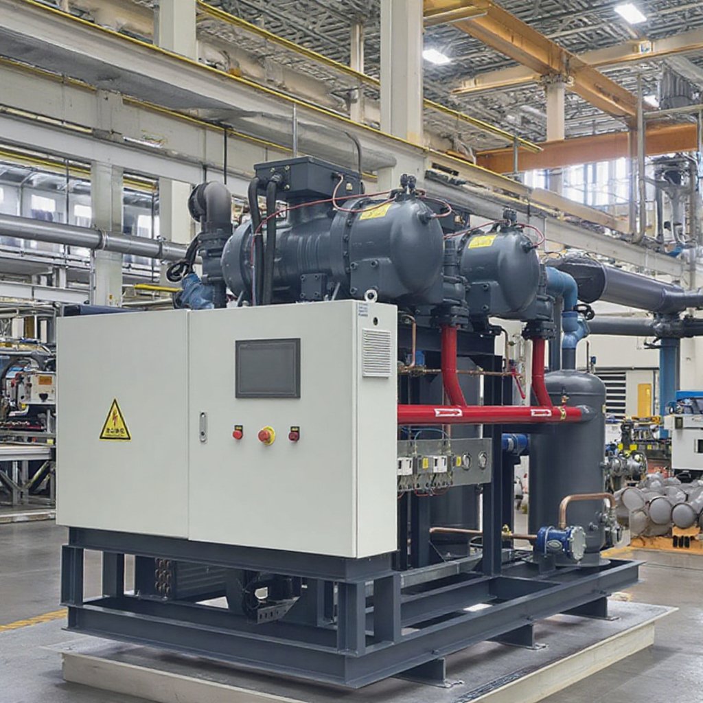 Hanbell RC2-830A Small Refrigeration Screw Compressor for Small Scale Condensing Units Manufactured in Shanghai