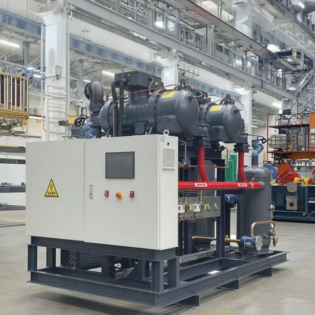 Hanbell RC2-830A Small Refrigeration Screw Compressor for Small Scale Condensing Units Manufactured in Shanghai