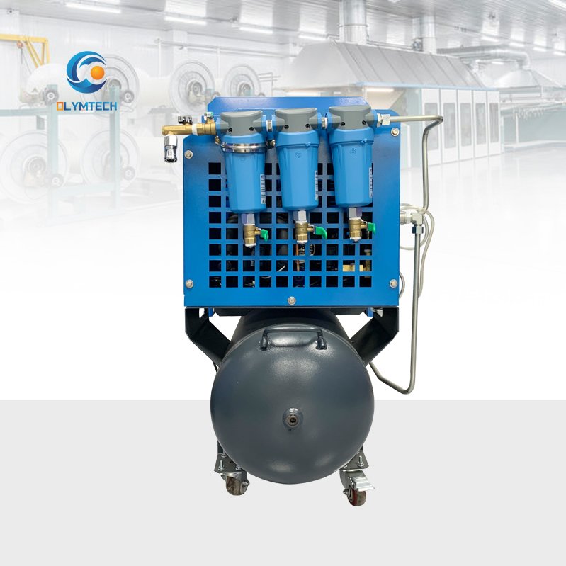 Professional 5.5KW Electric Single-Phase Screw Air Compressor 8bar 220V 50Hz Factory Cooling-Oxygen Gas Engine Motor Core