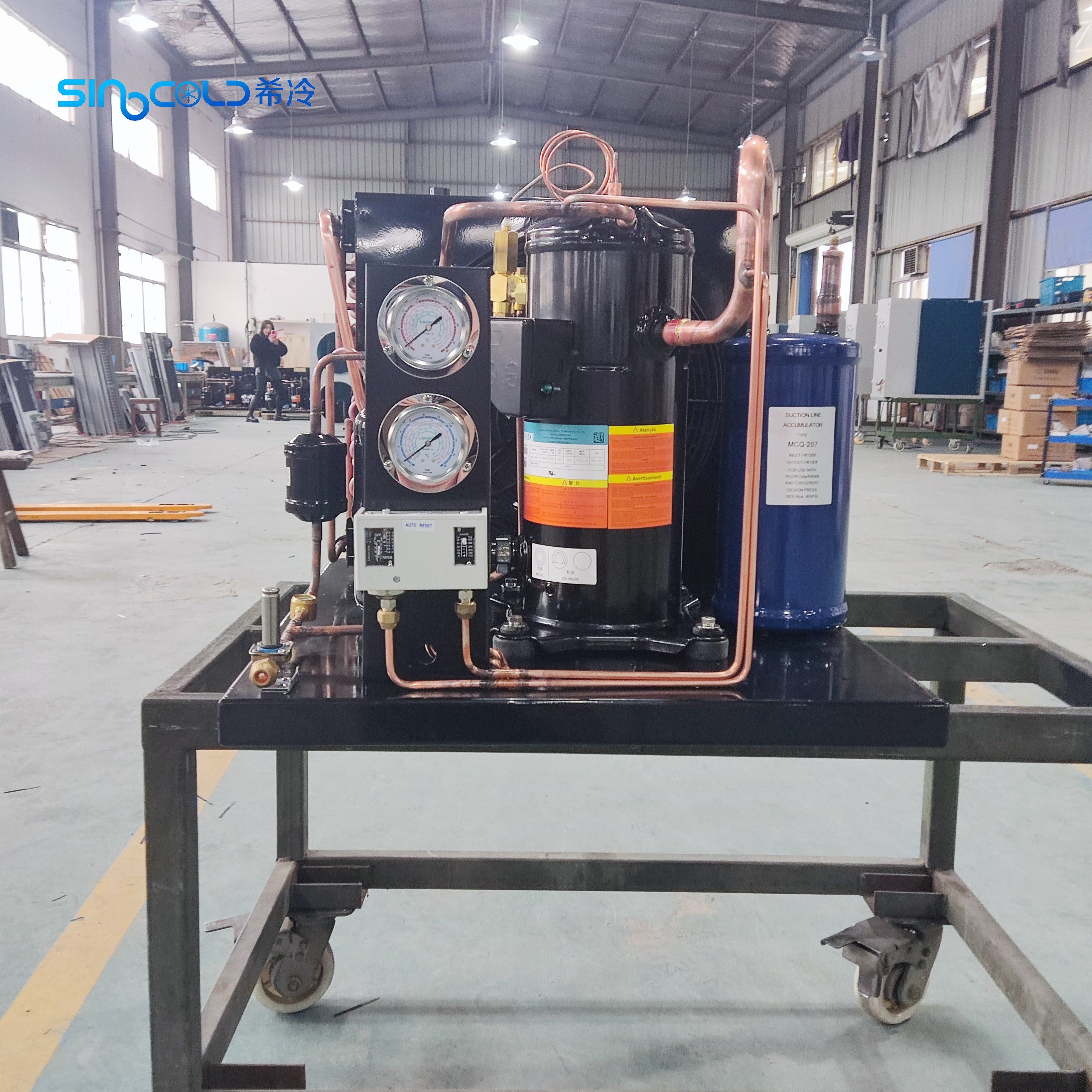 Best Sale 2HP Low Temperature YF13E7G-Q100 Scroll Compressor Small Volume Condensing Unit for Refrigerators and Freezers