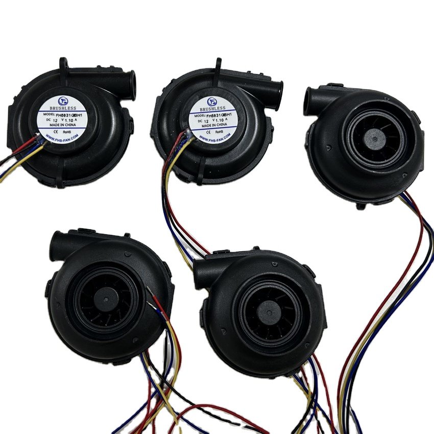 High Pressure 12v 24v Dc Blower 58x31mm High Speed Low Noise Dc Turbo Blower