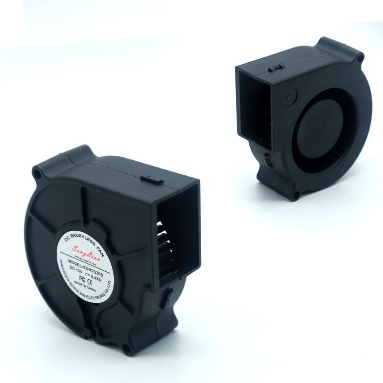 75x75x30mm DC 12V 24V Radial Centrifugal Fans 7530 Dc Blower Industrial Snail Centrifugal Blower Fan for Smart Toilet Fan