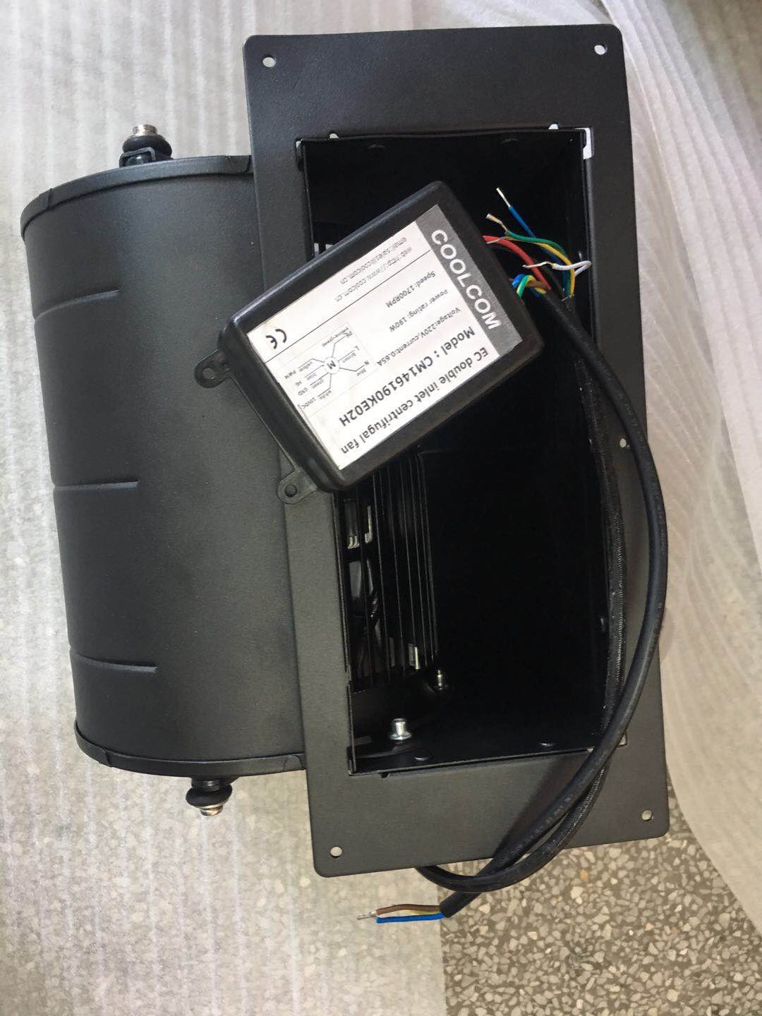 COOLCOM DC 140mm Industrial Ventilation High Speed Custom Centrifugal Fans for Biological Control Systems