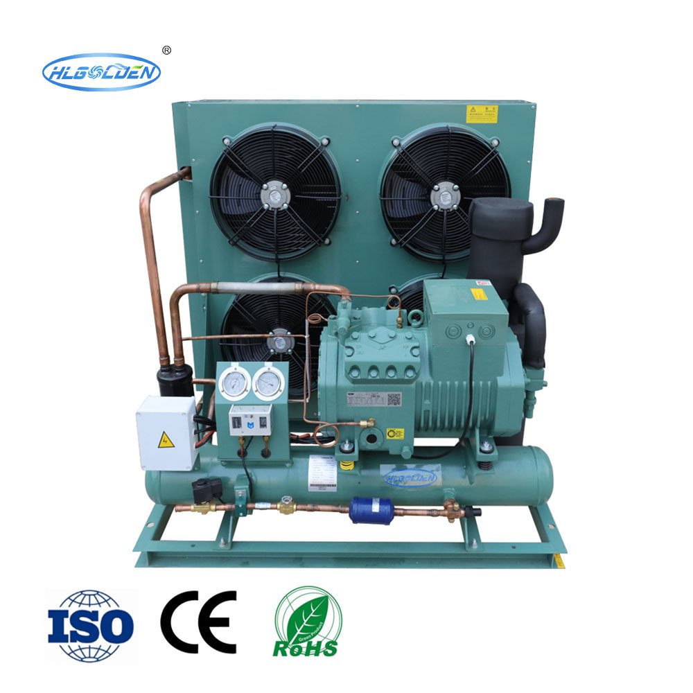 CDU 3HP 18K BTU R410A Condensing Unit Compressor Refrigerator 7.5HP Refrigeration 5Ton Condensing Unit 40HP 3HP for Freezer Room
