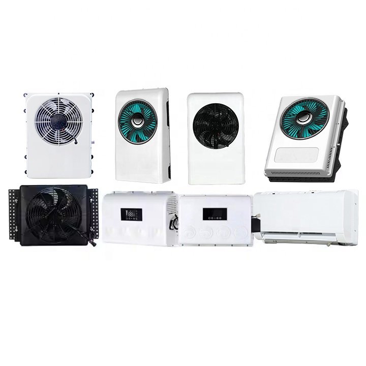 24V Truck Air Conditioner AC.161.071 RH68 12V Air Conditioner 1800W RV Vans Agricultural Machinery Auto Air Conditioning System