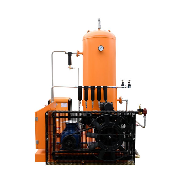 Combined 30bar Piston Compressor 350l 15hp 11kw Ac Power air Compressor for Fiber Laser Cutter Machine Booster Pump