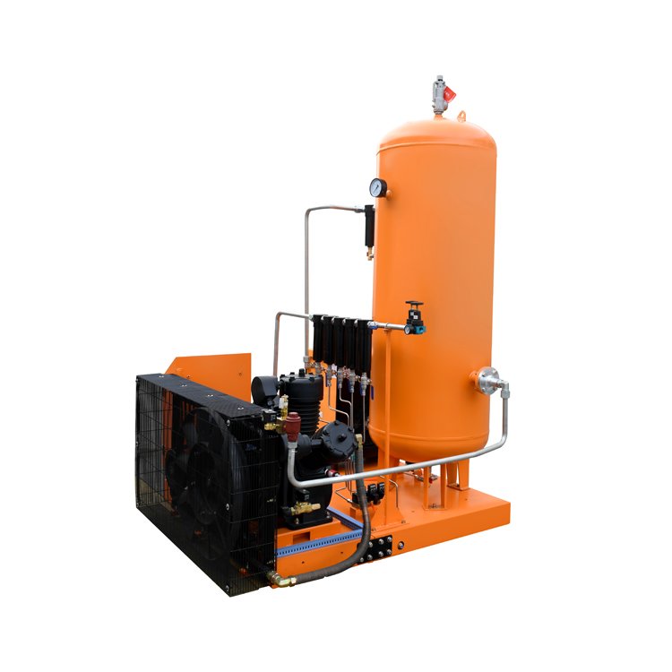 Combined 30bar Piston Compressor 350l 15hp 11kw Ac Power air Compressor for Fiber Laser Cutter Machine Booster Pump