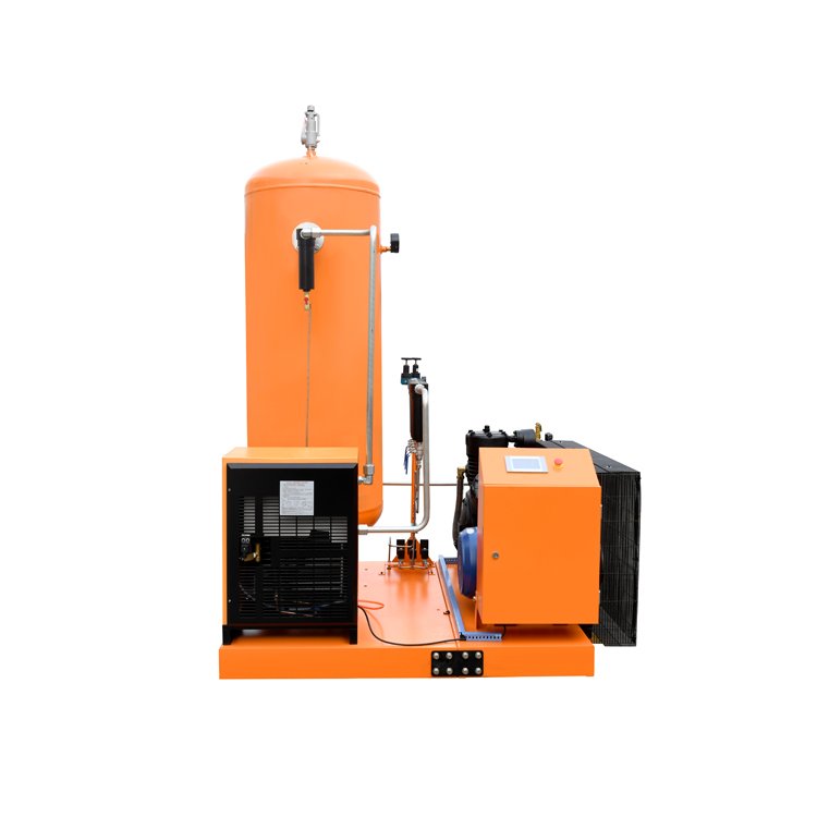 Combined 30bar Piston Compressor 350l 15hp 11kw Ac Power air Compressor for Fiber Laser Cutter Machine Booster Pump