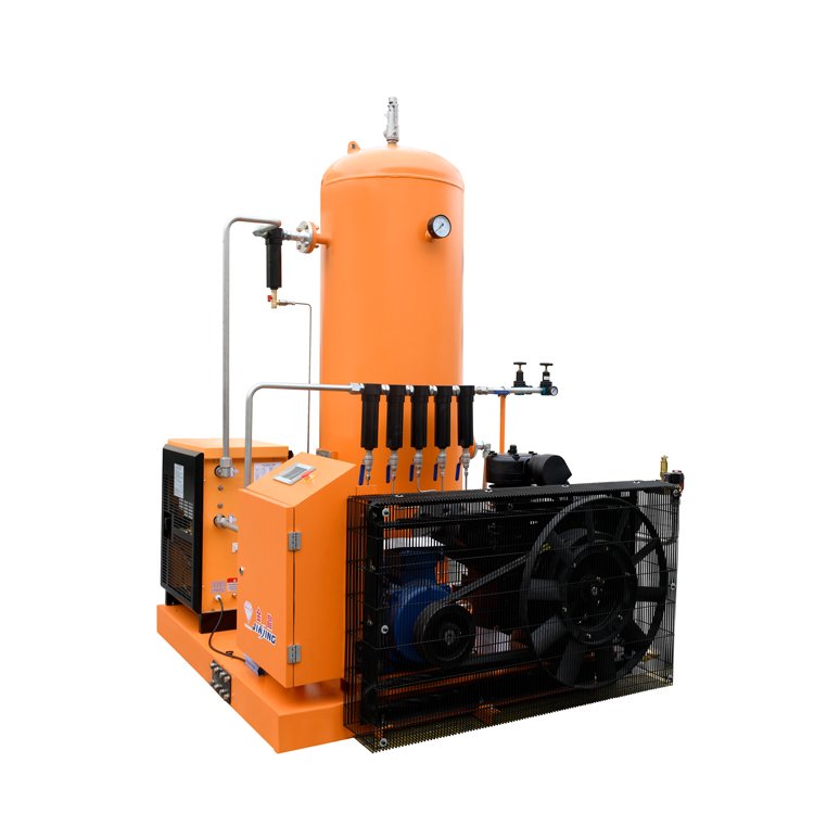 Combined 30bar Piston Compressor 350l 15hp 11kw Ac Power air Compressor for Fiber Laser Cutter Machine Booster Pump