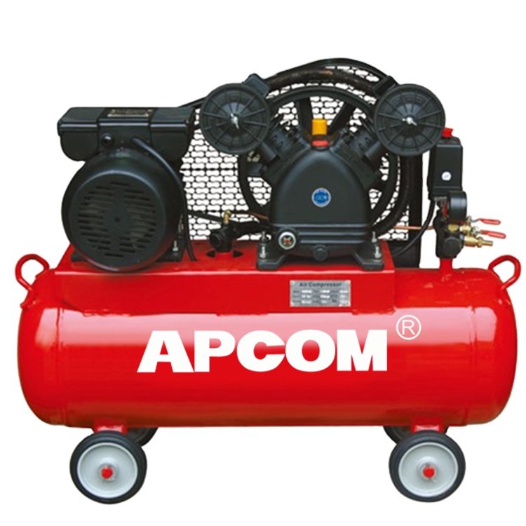APCOM AirCompressor 100L 150L 200L 300L Single Phase 220V 100 150 200 300 L Liter tank 1.5KW 2 hp 2HP air Compressor De Ar Aire
