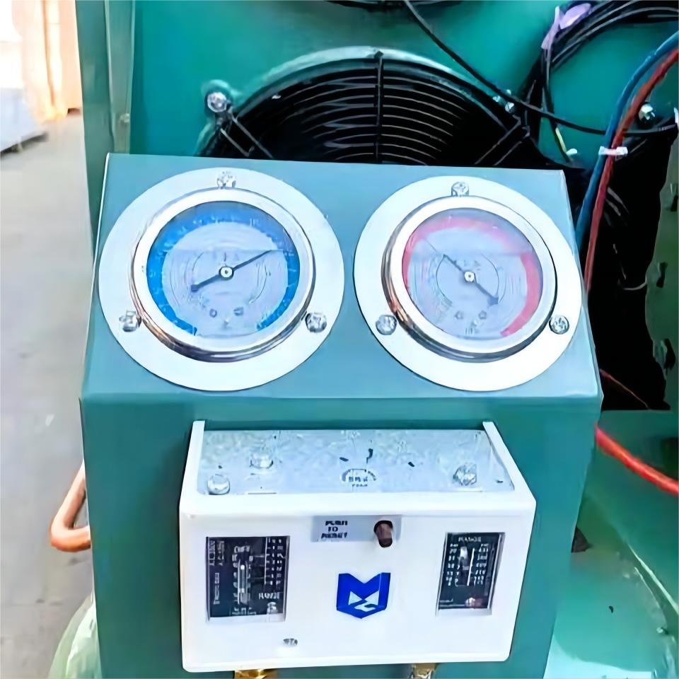 Xuefeng Semi Enclosed Piston Compressor Refrigeration Compressor Unit Freezer Compressor Unit Condensing Unit