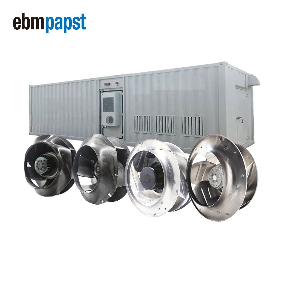 Ebm Fan Backawrd Curved Centrifugal Blower Fan Ebm Motor Refrigeration and AHU EC Axial Exhaust Cooling Fan HVAC Ventilation