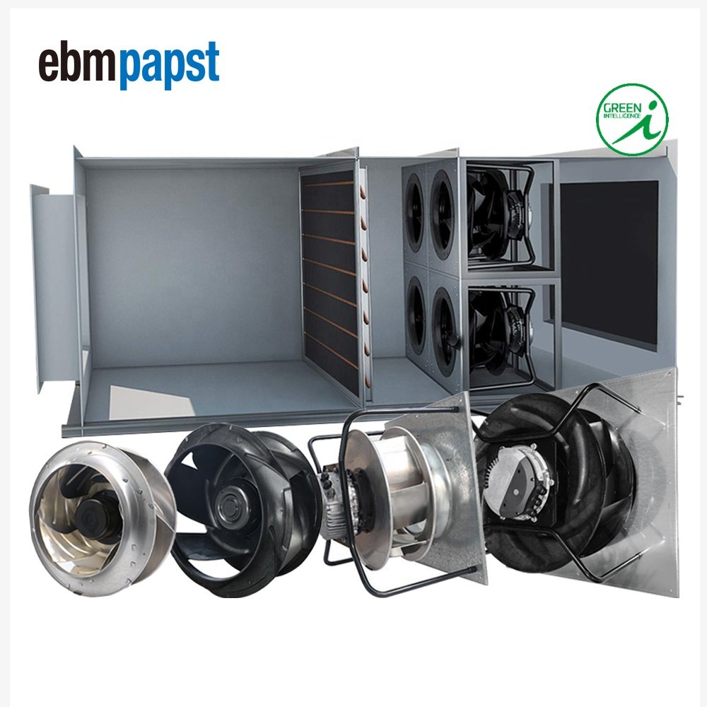 Ebm Fan Backawrd Curved Centrifugal Blower Fan Ebm Motor Refrigeration and AHU EC Axial Exhaust Cooling Fan HVAC Ventilation