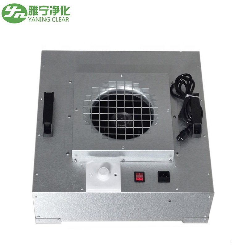 YANING Cleanroom 2X4 Feet FFU Pre Filter Mushroom Ceiling System Good Price Laminar Flow Hood HEPA Clean Room Fan Filter Unit