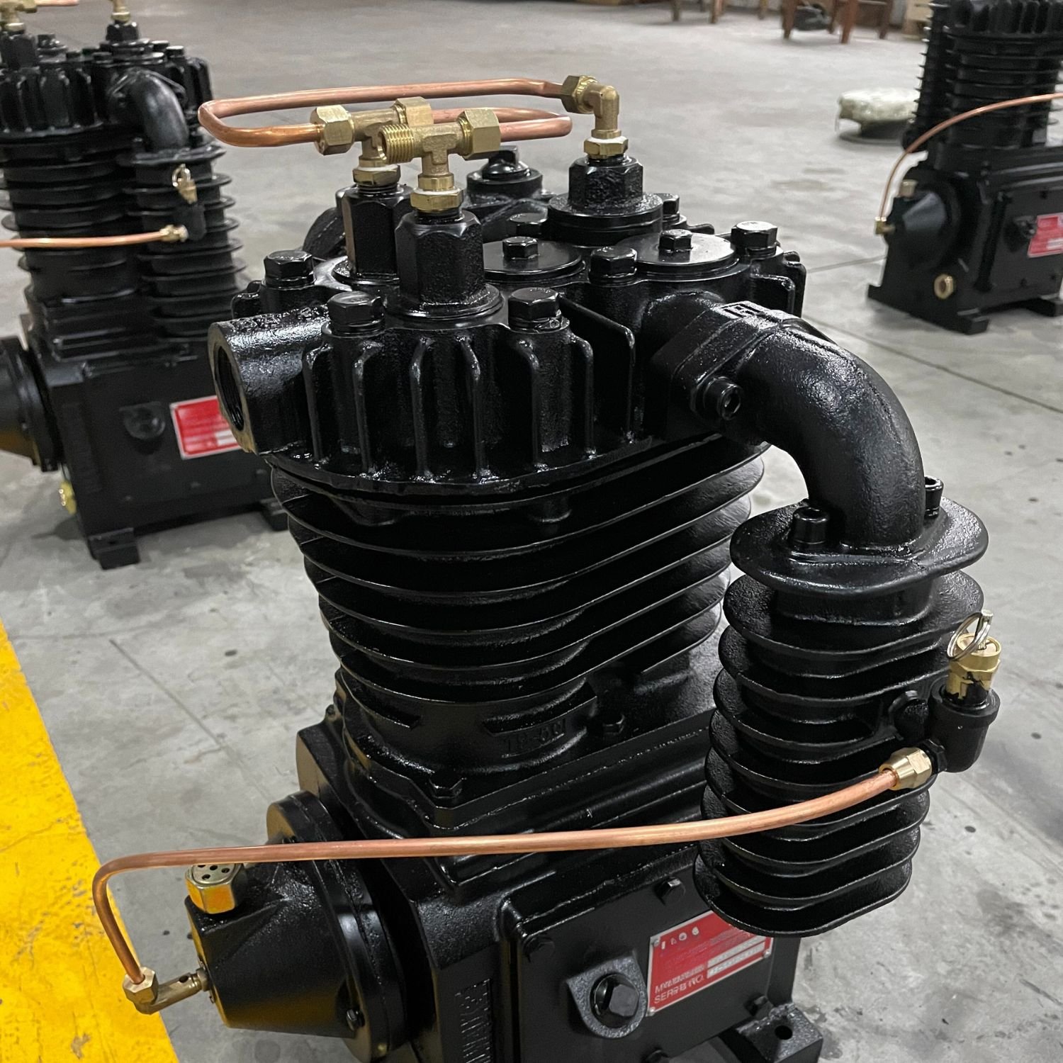 Manufacturer Direct Selling Dafeng Style 1105T 5.5HP Base Mounted Air Compressor Without Tank