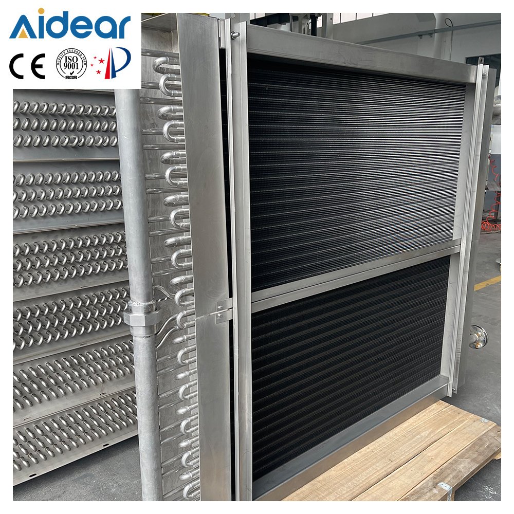 Industrial Manufactory Evaporative Air Cooler Stainless Steel Tube Condenser OEM ODM Coil Heat Transfer Machine