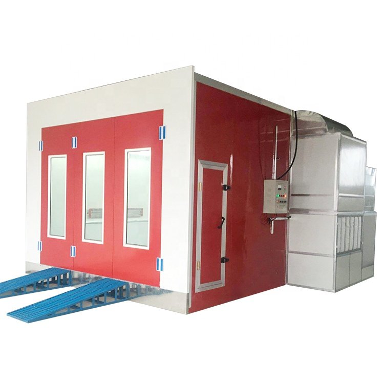 Auto Paint Furnace LED Automotive Spray Booth Car Spraying Oven with Drying Room Tools for Automobile Baking