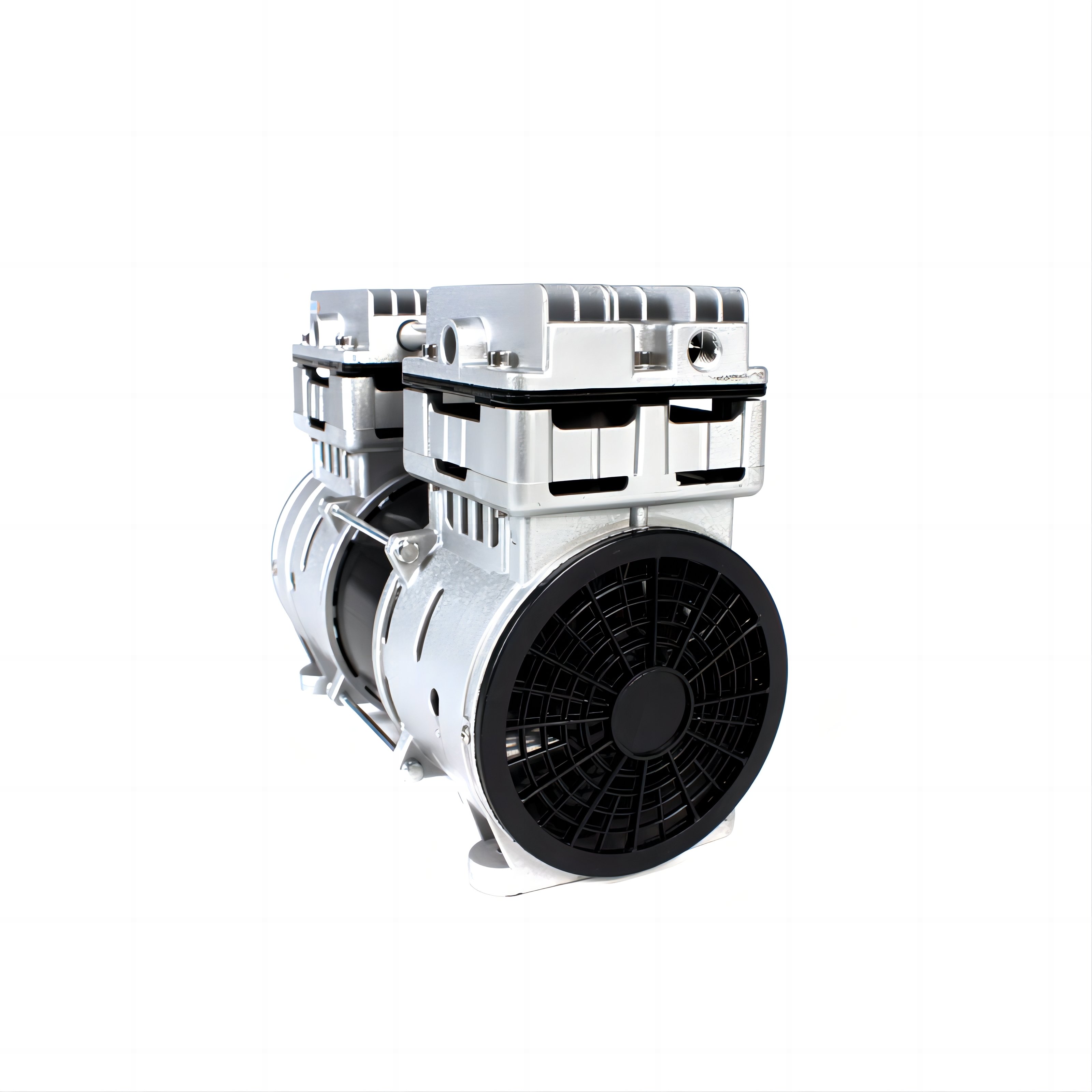 SAFE Low Noise Oil Free Piston DC Air Compressor 120L 550W Portable Pump Oilless Air Compressor for Dental Lab Equipment