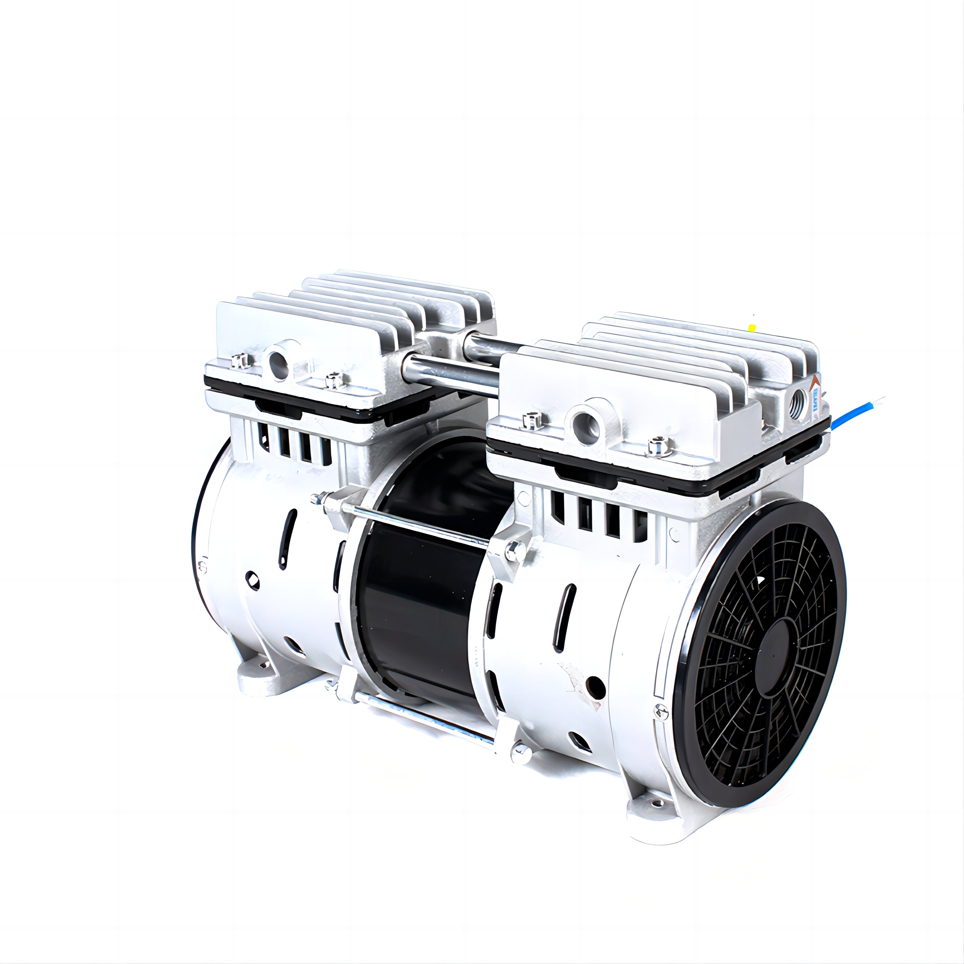SAFE Low Noise Oil Free Piston DC Air Compressor 120L 550W Portable Pump Oilless Air Compressor for Dental Lab Equipment