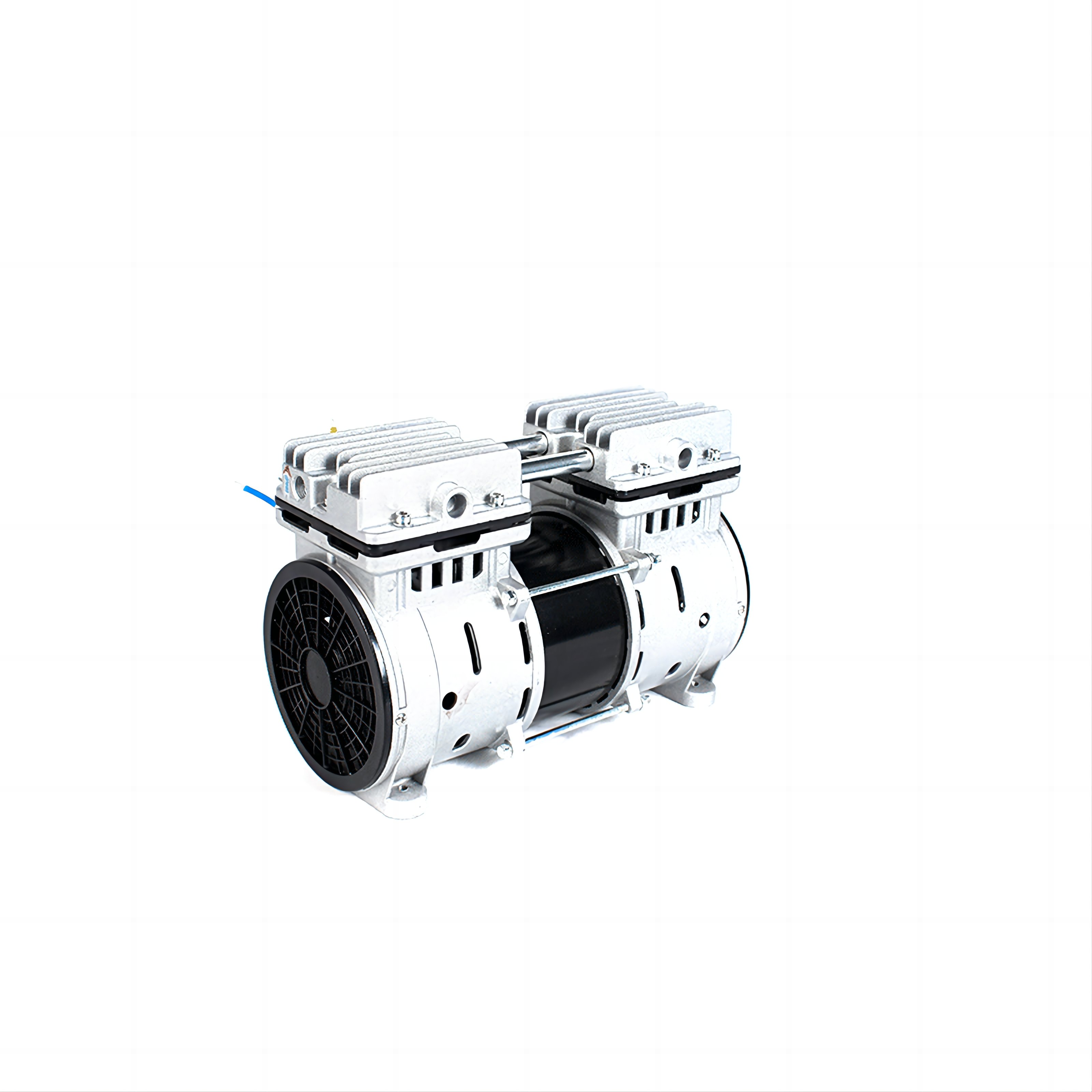 SAFE Low Noise Oil Free Piston DC Air Compressor 120L 550W Portable Pump Oilless Air Compressor for Dental Lab Equipment