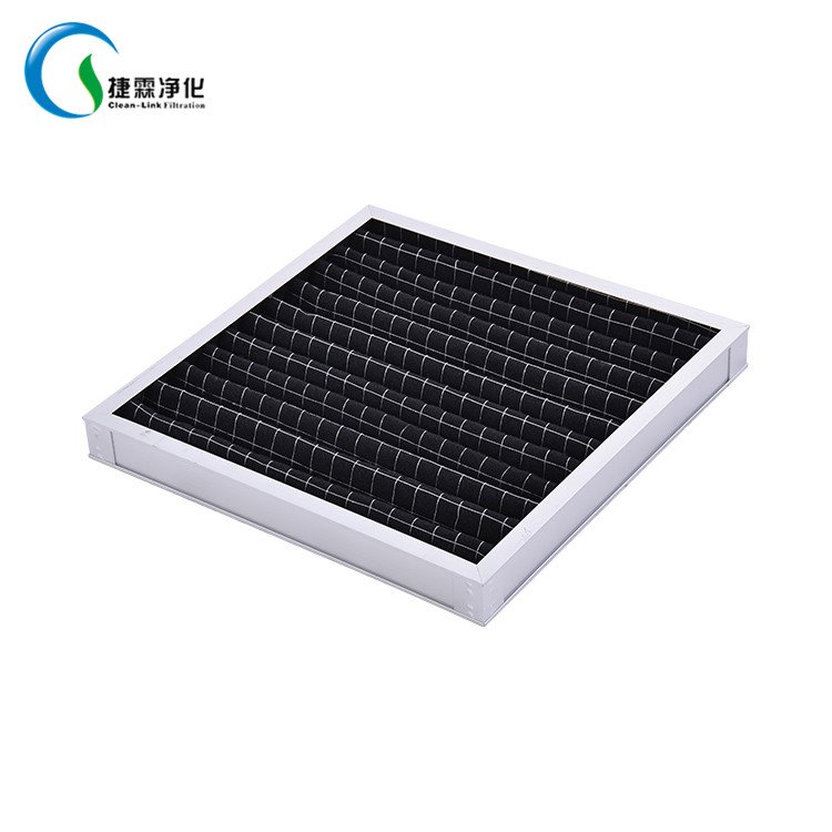High Quality Pleated Commercial air Purifier Activated Carbon Dioxide Filter