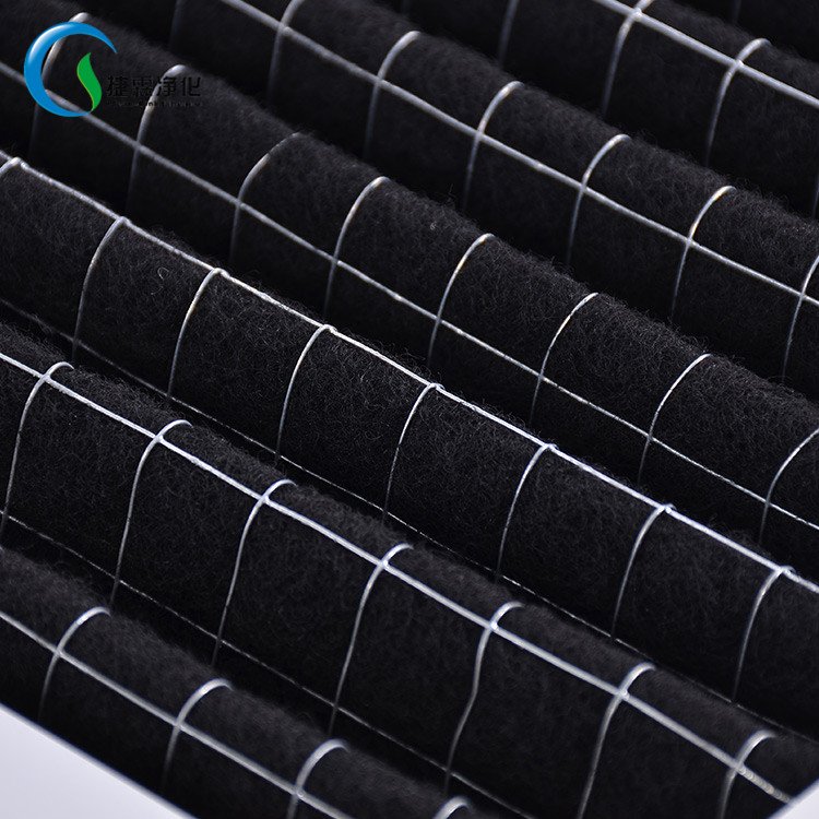High Quality Pleated Commercial air Purifier Activated Carbon Dioxide Filter