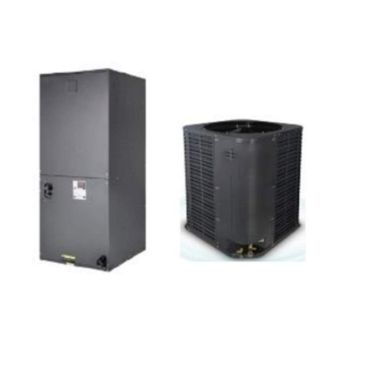 US Standard Vertical 3Ton 4Ton 5Ton Inverter Cooling Heating Top Discharge Air Handler Unit