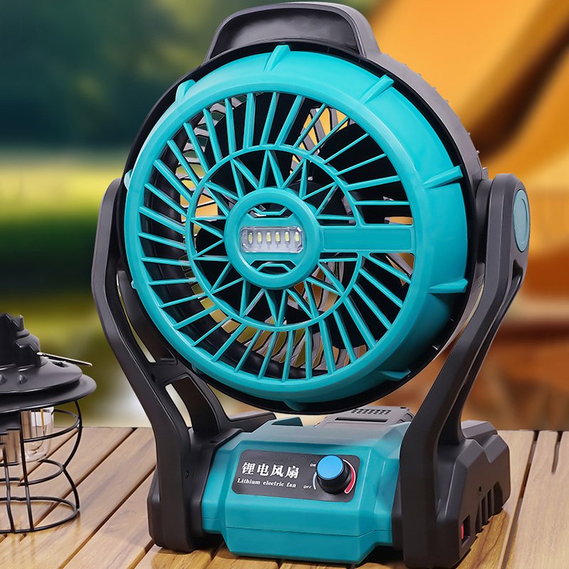 Portable Industrial Grade Outdoor Blower Fan High Air Volume Long-Lasting Lithium Battery High-Power Charging Copper Wire Motor