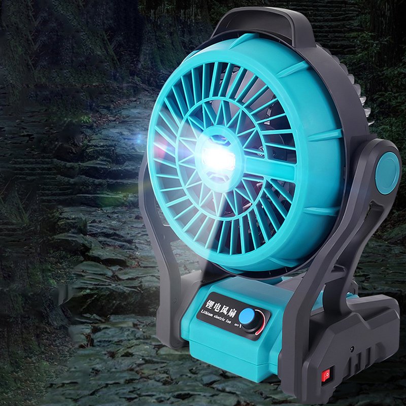 Portable Industrial Grade Outdoor Blower Fan High Air Volume Long-Lasting Lithium Battery High-Power Charging Copper Wire Motor