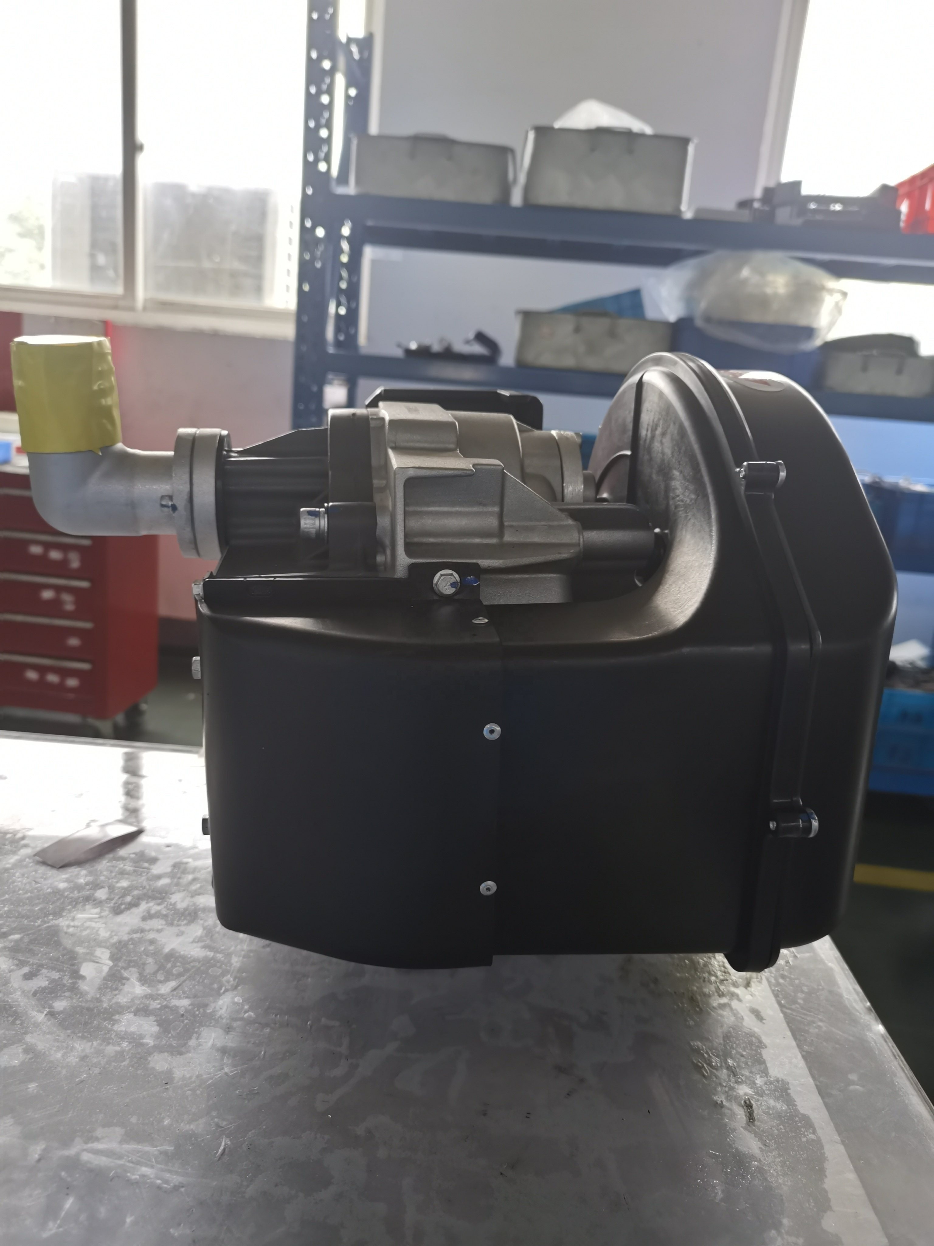 G02T 3kw 4HP 300L/min Belt Driven Oil Free Scroll Air Compressor With Check Valve and Filter for Cars Vehicle Universal