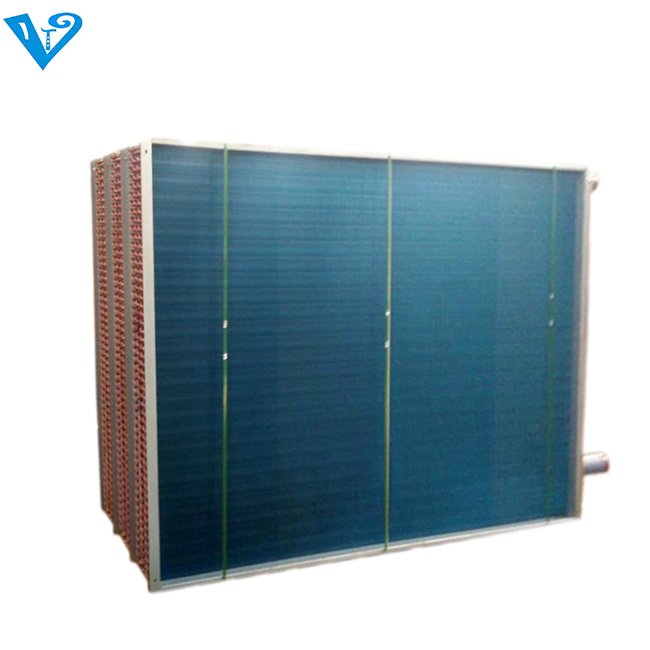 2022 L Shaped Heat Pump Evaporator Air Conditioner Condenser Coil Heat Exchanger freon Water