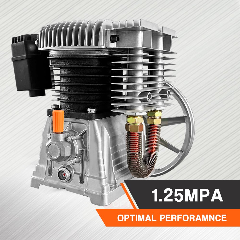 Italy Type Aluminium 1090 5.5kw air Pump Piston air Compressor Head