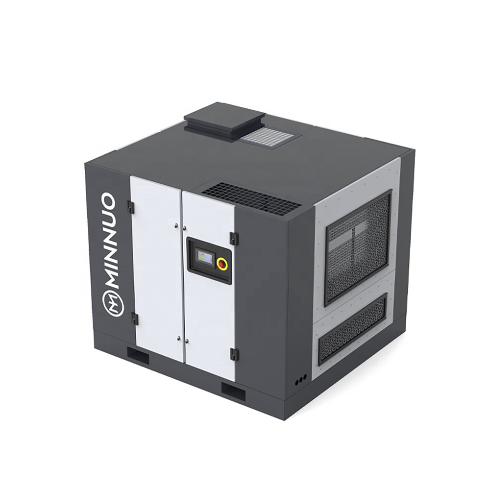 Minnuo 15kw 20kw 30kw 45kw 50kw 75kw 90kw First-class Energy-efficient air Compressor air Compressor 185cfm 7 bar