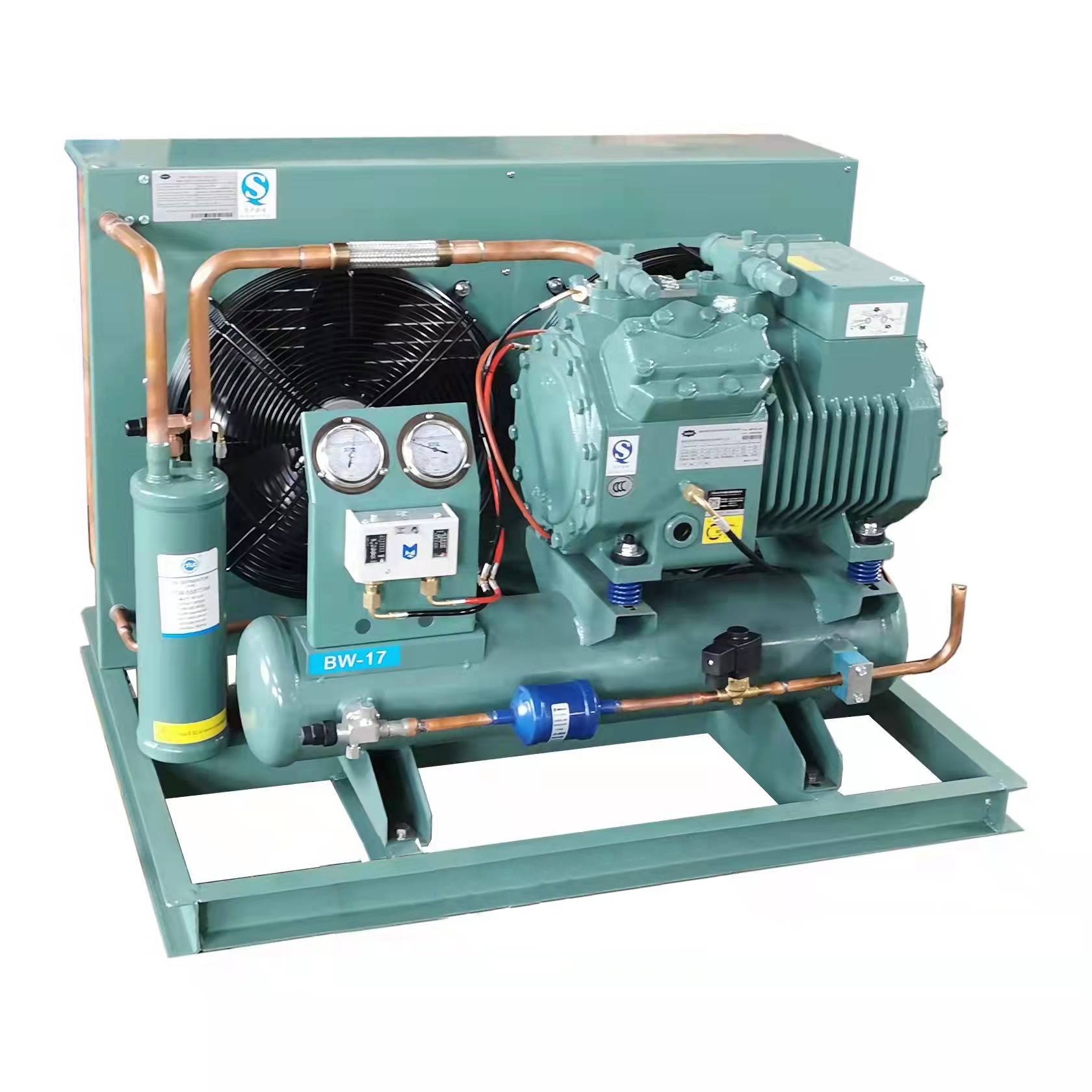15 hp Condensing Unit air Cooled Condenser Price for Cold Room Low Temperature Refrigeration Equipment Refrigeration System