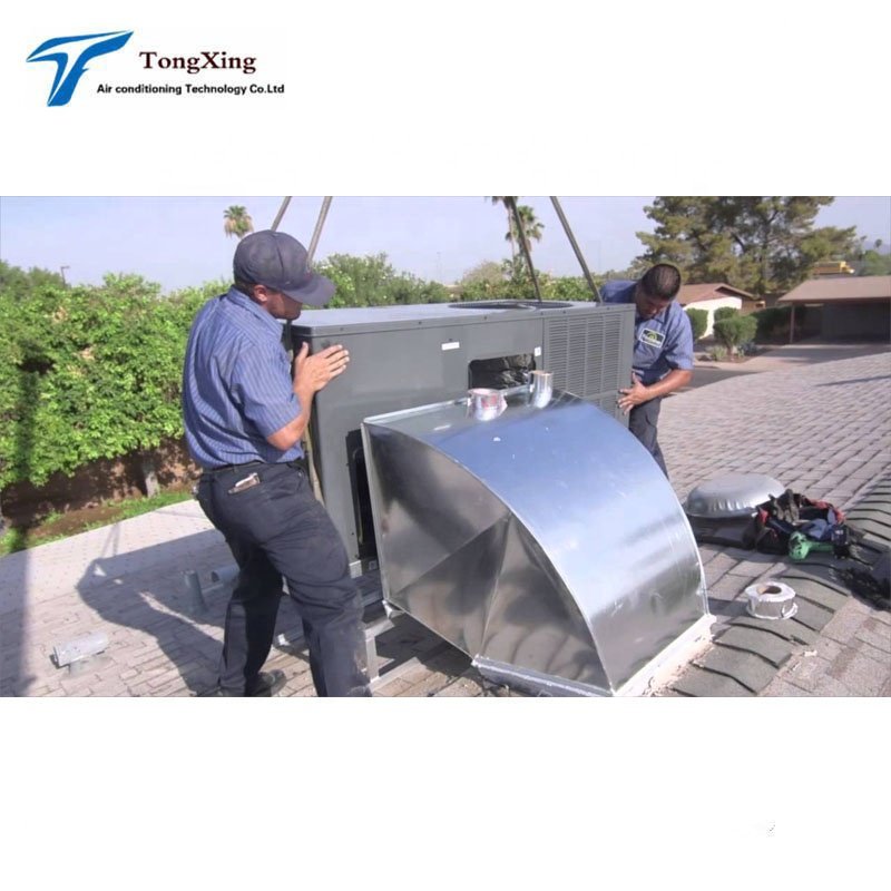 Rooftop Cooler Unit Evaporator Power Saving Air Conditioner