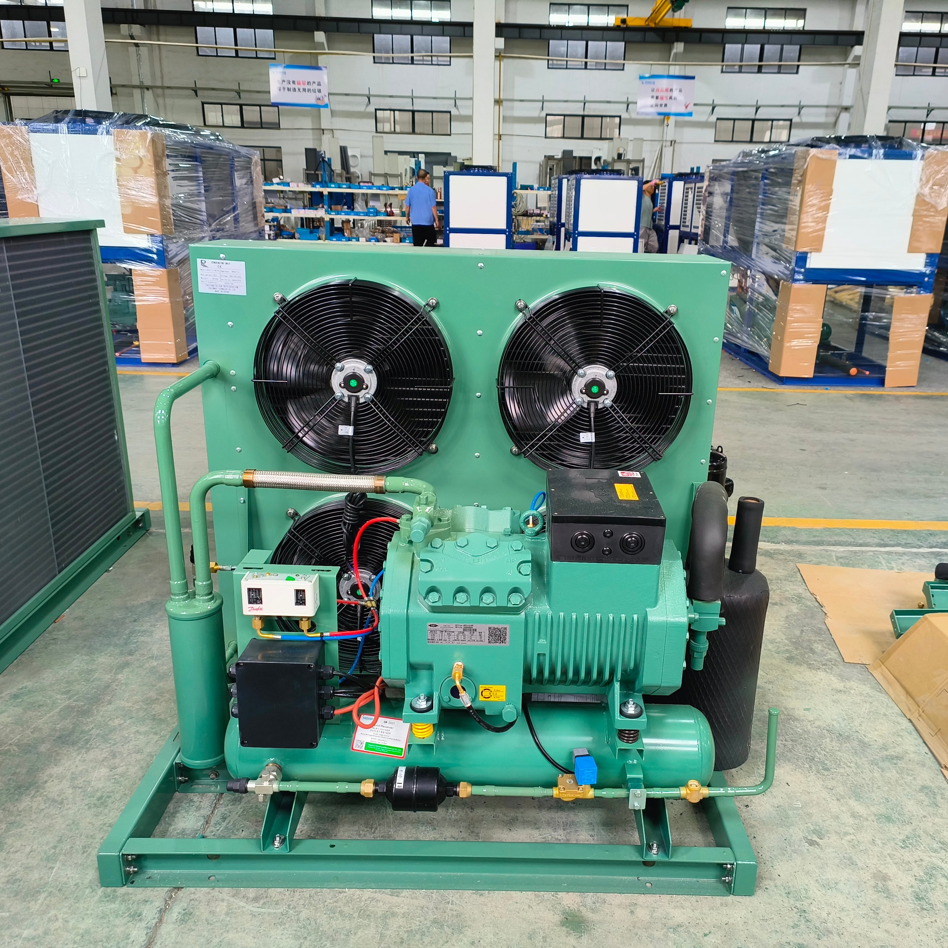 Factory Price Air Cooled Blast Freezer Unit Fast Freezing Condensing Unit for Cold Room