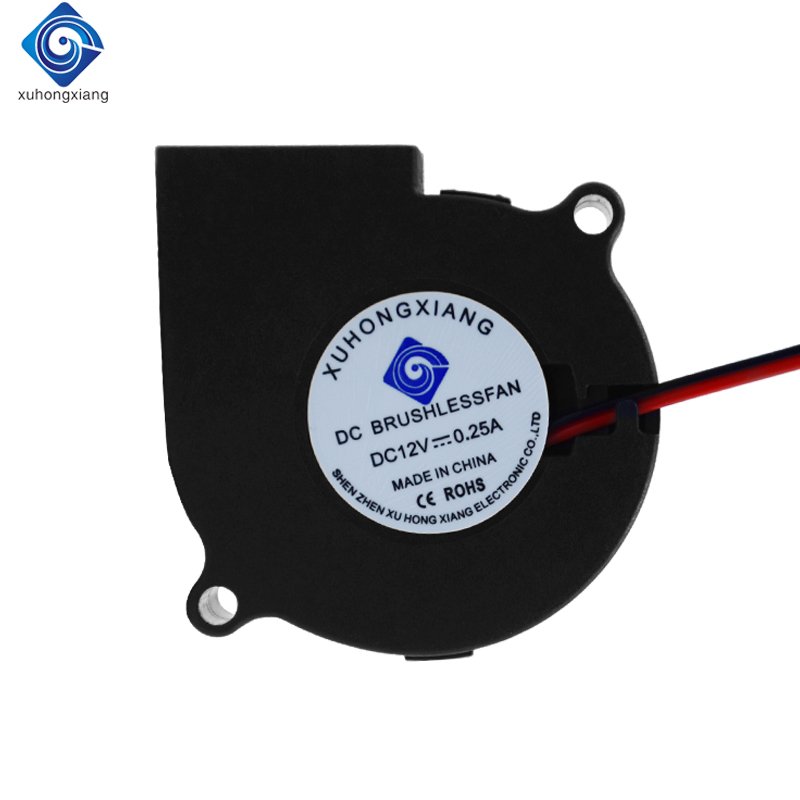 5025 Heat dissipation blower fan, high pressure barbecue fan super silent fan