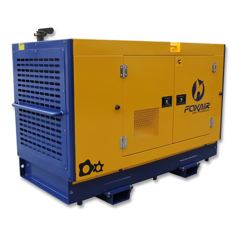 Stationary/mobile Screw diesel air Compressor 10m3 /min Pressure10bar 375CFM Used for Sand Blasting